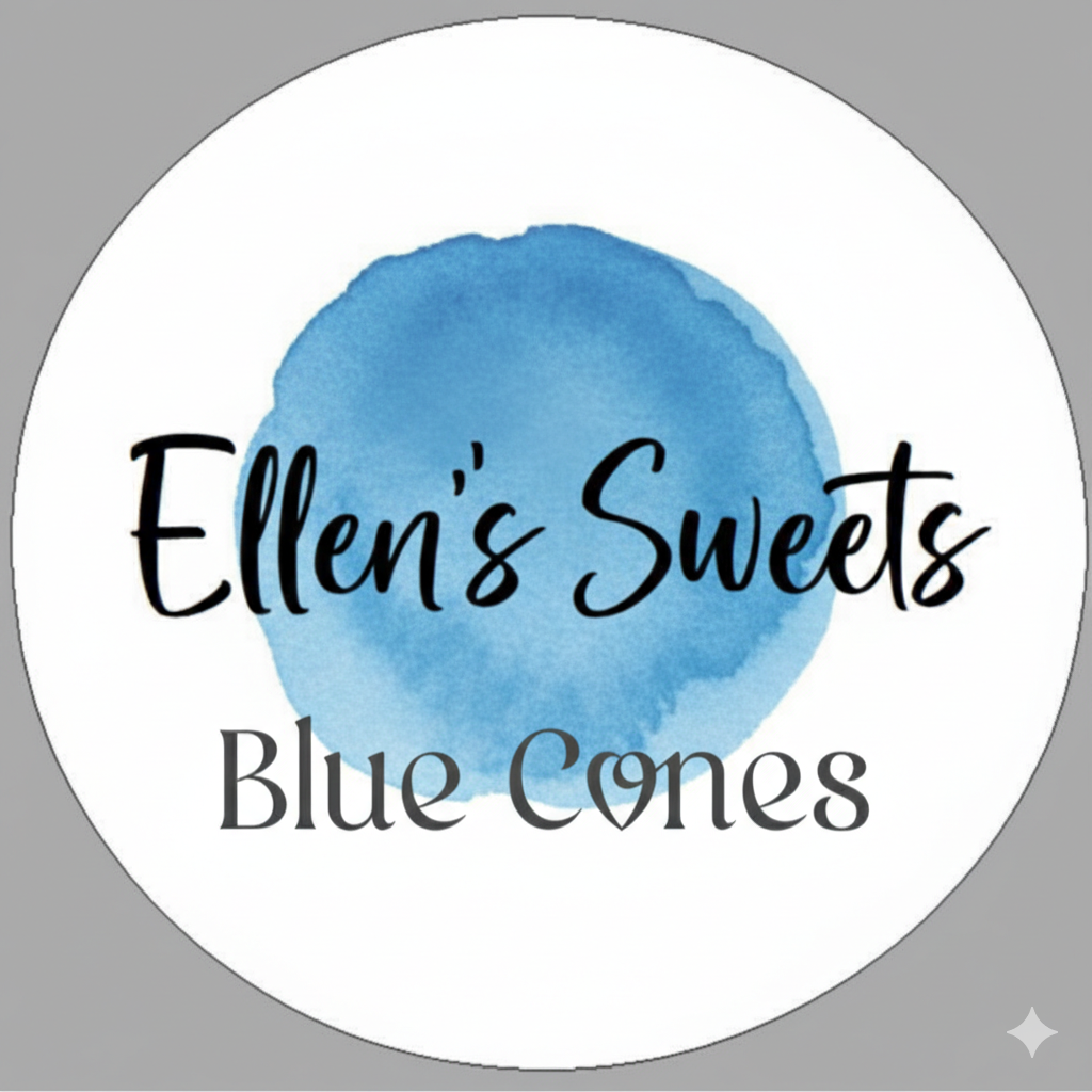 Blue Sweet Cones