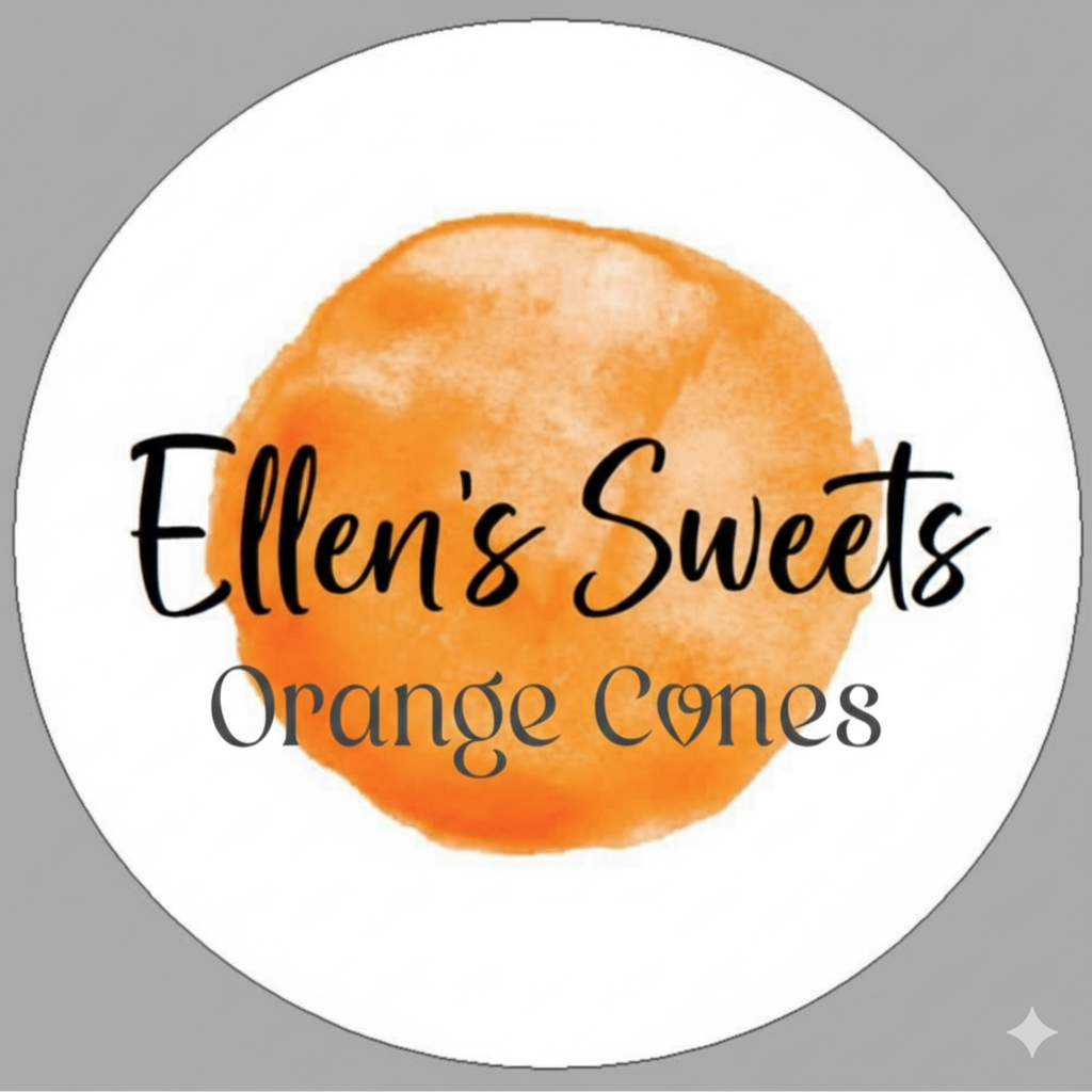 Orange Sweet Cones