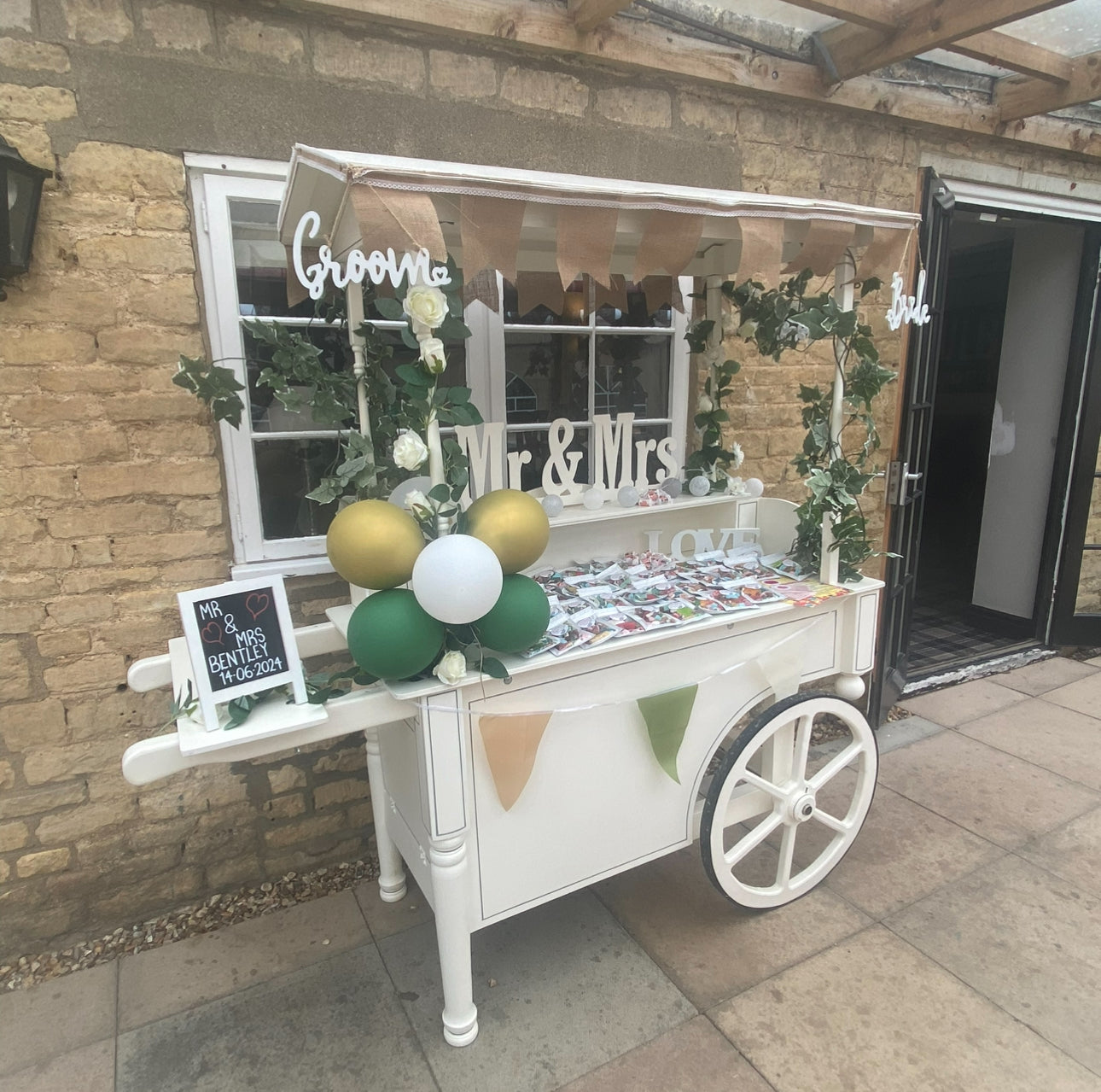 Sweet Cart,Sweets + Standard Decorations