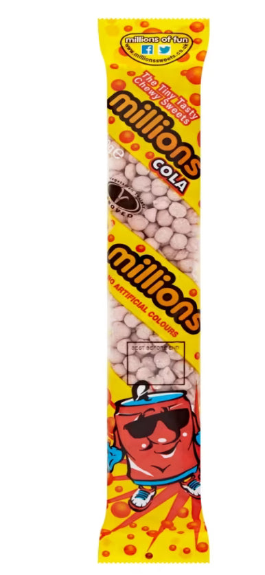 Millions Cola Tubes 60g