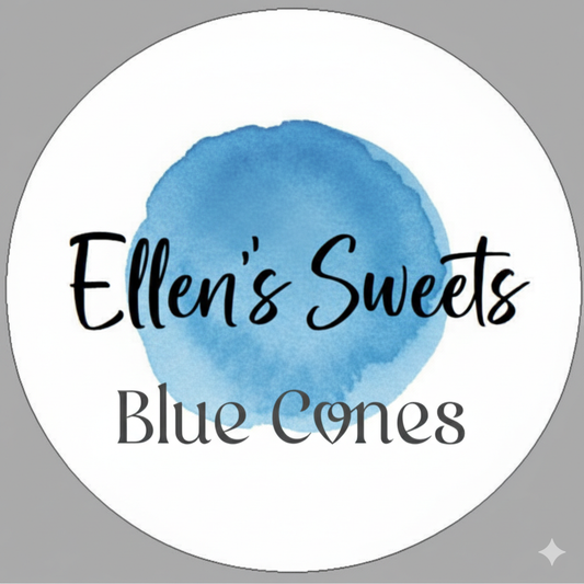 Blue Sweet Cones