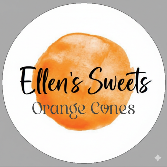 Orange Sweet Cones
