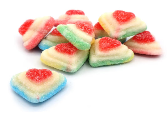 3D Sugared Hearts (H,GF,DF)