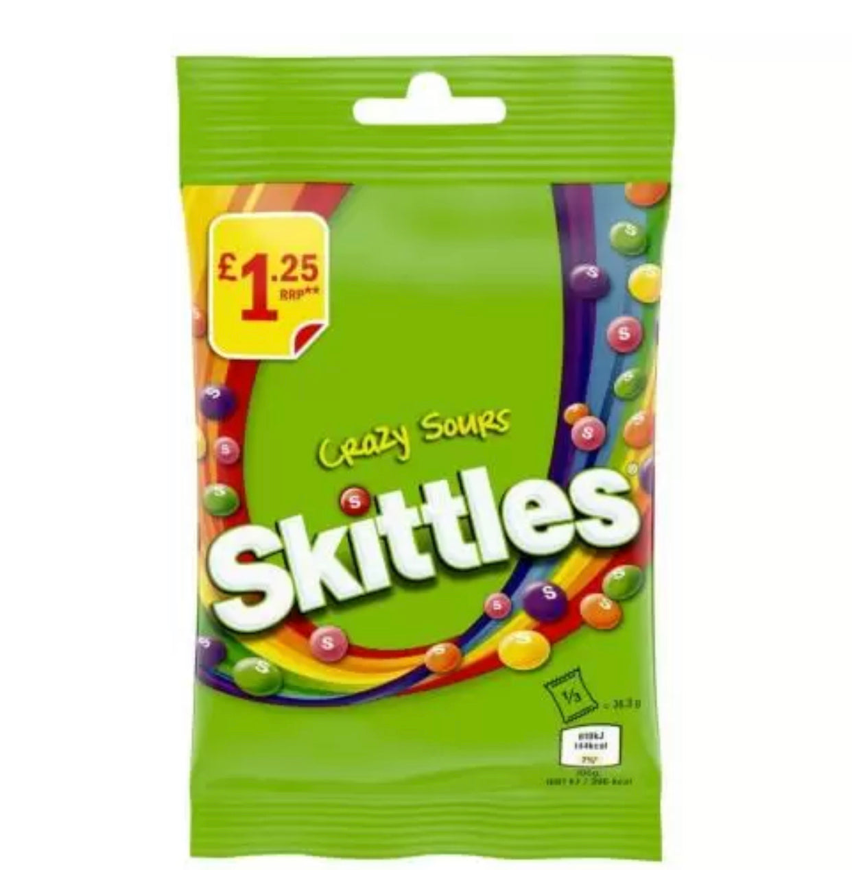 Skittles Crazy Sours Bag (V)