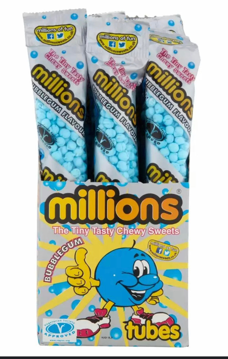 Millions Bubblegum Tube