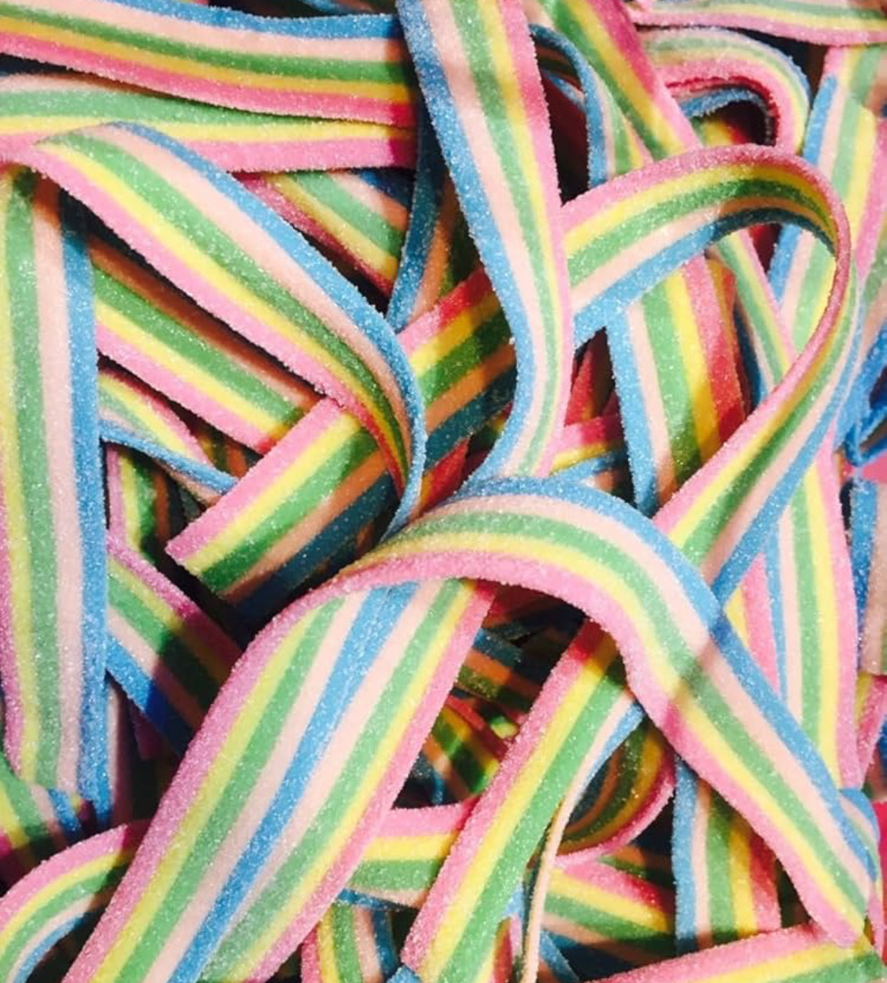 Sour Rainbow Belts