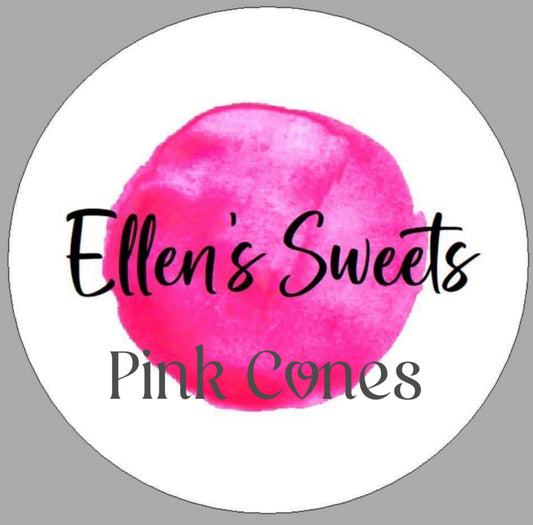 Pink Sweet Cones