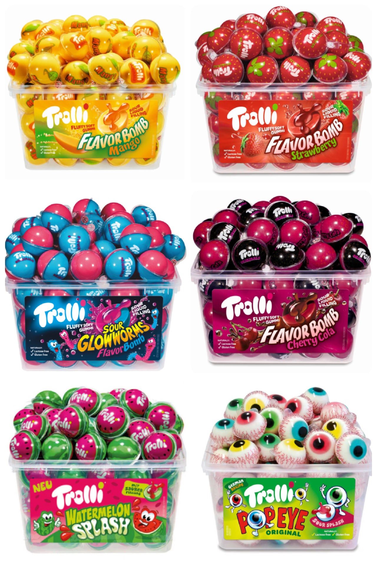 Trolli Flavor Bombs (10 In A Bag)