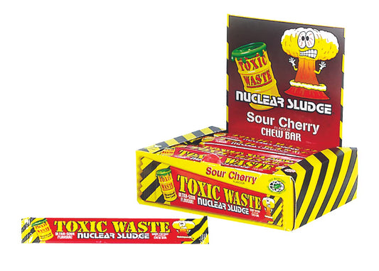 Toxic Waste Cherry Chew Bars 20g (VE,H)