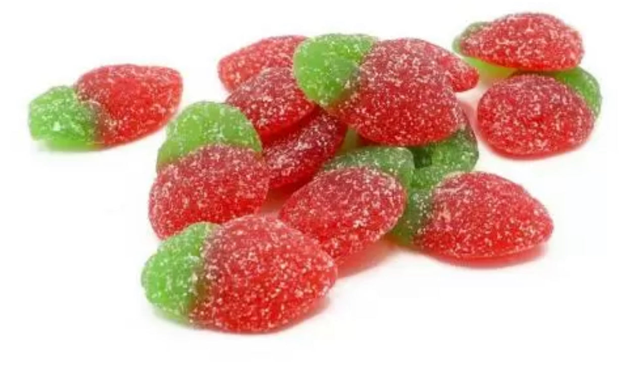 Small Fizzy Strawberries (V)