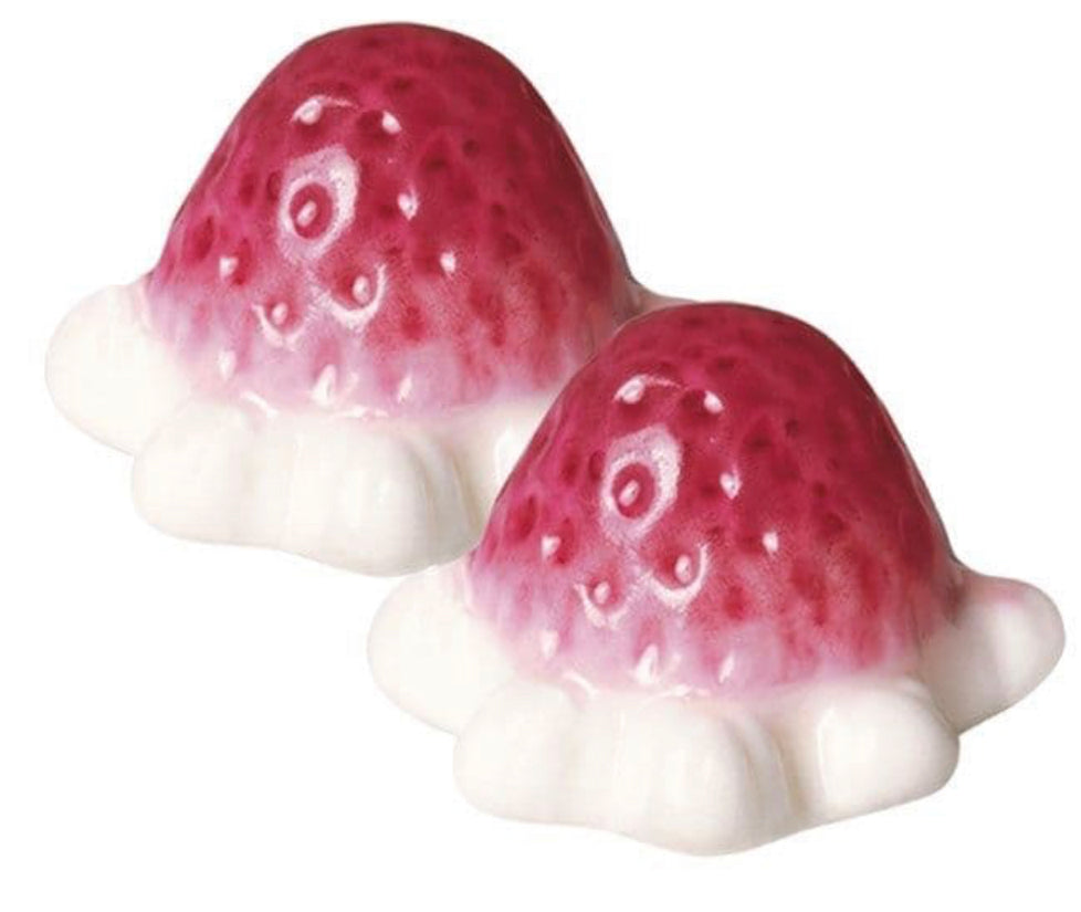 Jelly Filled Strawberries & Cream